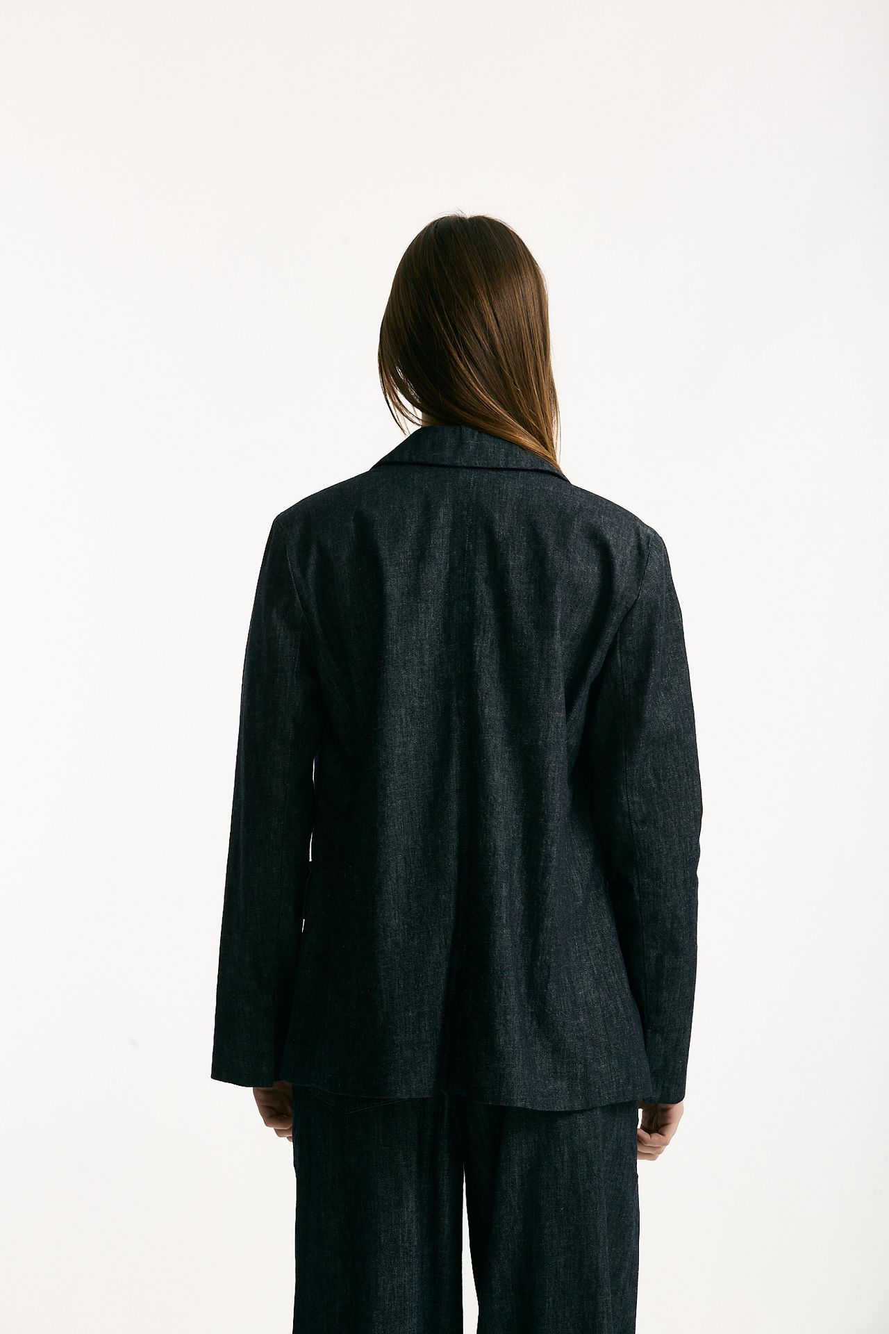 Giacca in denim stretch LEONE blu scuro donna Max mara s - 3