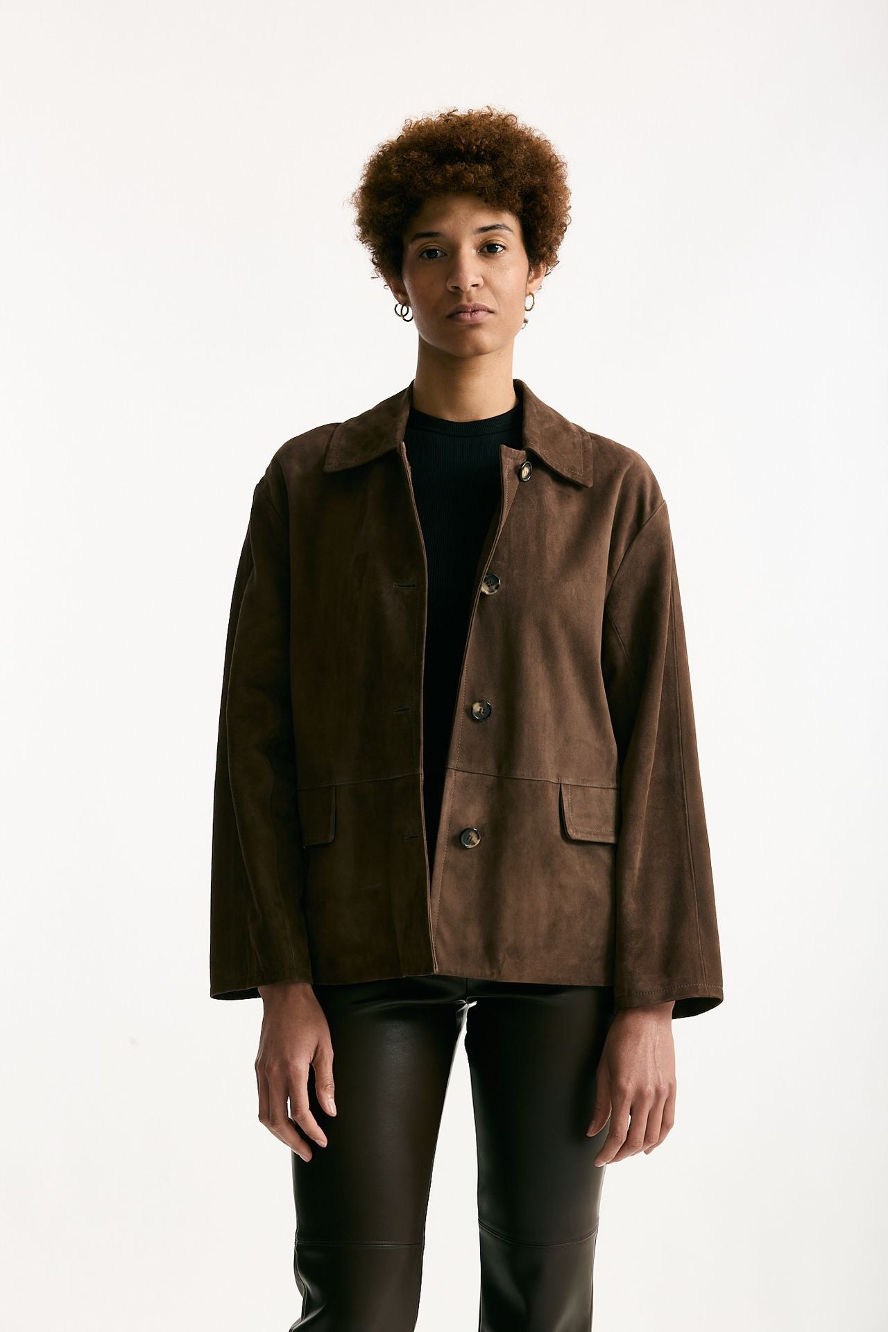 Giacca in suede SHARME marrone donna Max mara s - 2