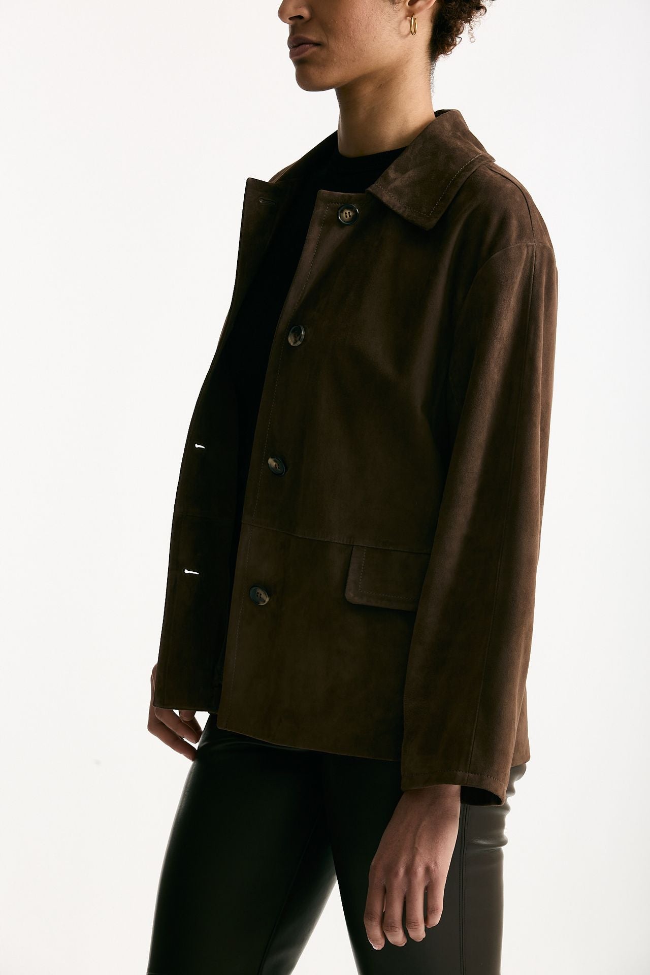 Giacca in suede SHARME marrone donna Max mara s - 1