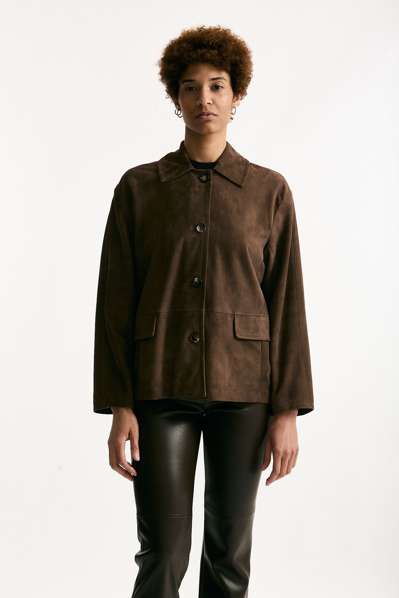 Giacca in suede SHARME marrone donna Max mara s - 7