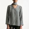 Camicia VITTORIA in seta stampata Fantasia donna Max mara s - 8
