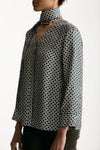 Camicia VITTORIA in seta stampata Fantasia donna Max mara s - 5