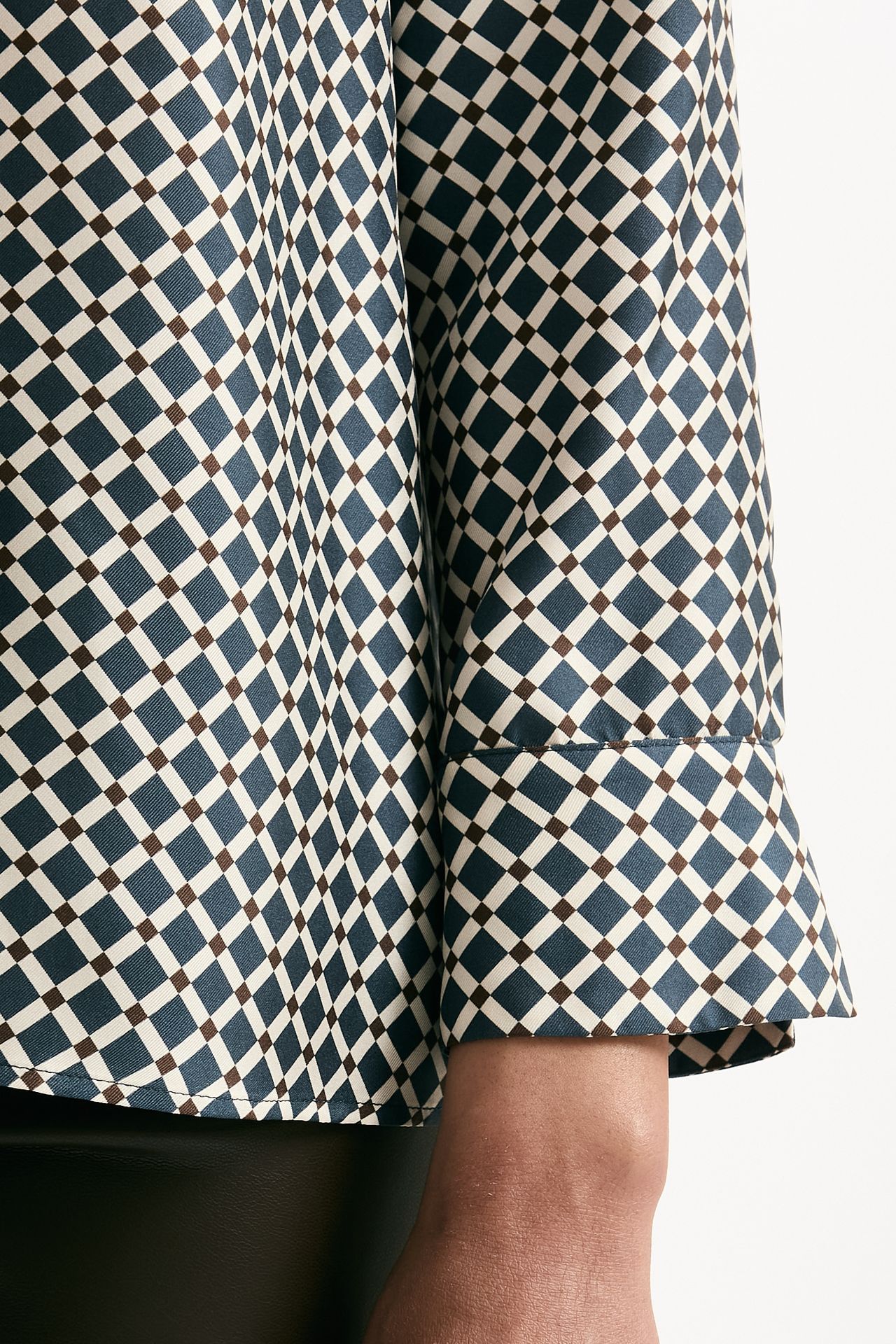 Camicia VITTORIA in seta stampata Fantasia donna Max mara s - 7