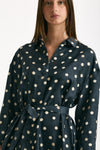 Abito in twill di seta LEVA pois donna Max mara s - 5