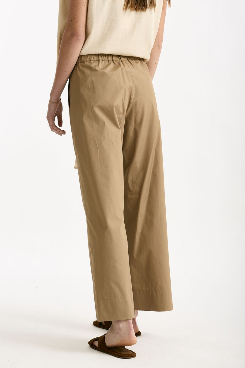 Pantalone coulisse ARGENTO beige donna Max mara s - 4