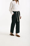 Pantalone coulisse ARGENTO nero donna Max mara s - 3