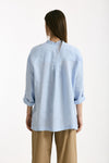 Camicia coreana CANTICO azzurro donna Max mara s - 3