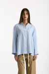 Camicia coreana CANTICO azzurro donna Max mara s - 6
