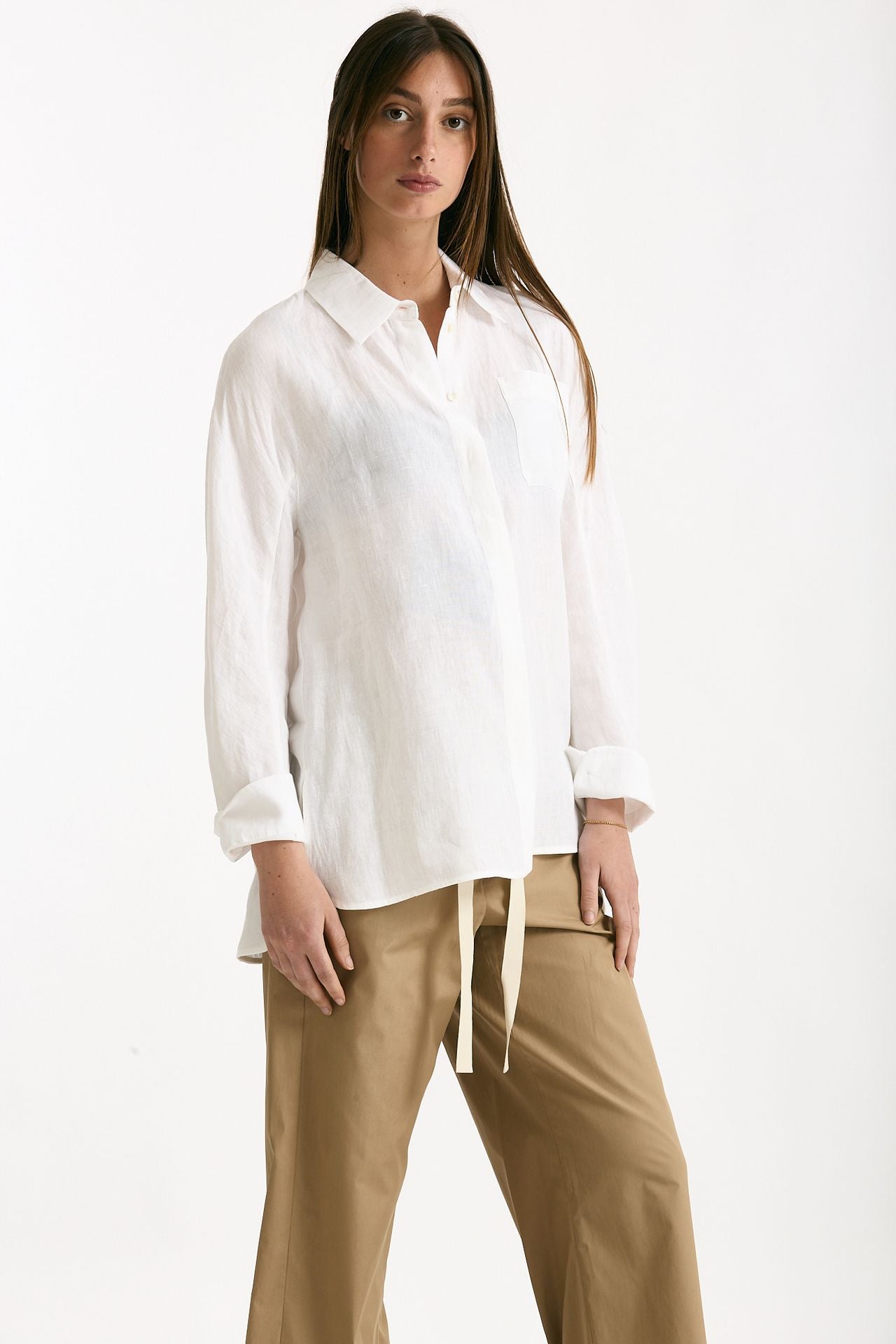 Camicia in lino GAIA bianco donna Max mara s - 3