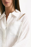 Camicia in lino GAIA bianco donna Max mara s - 4