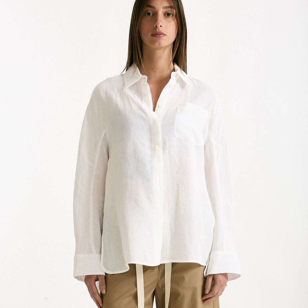 Camicia in lino GAIA bianco donna Max mara s - 6