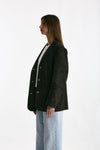 Blazer in suede testa moro donna Mono - 3