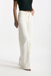 Pantalone NADIA palazzo cotone bianco donna Nine in the morning - 4