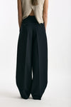 Pantalone palazzo ZINA blu notte donna Nine in the morning - 4