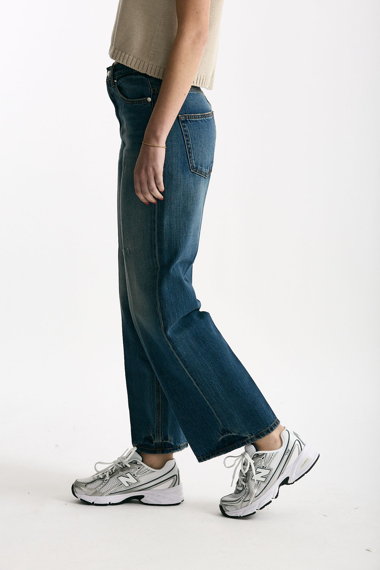 Jeans regular ELSA lavaggio medio donna Nine in the morning - 1