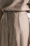 Pantalone palazzo PETRA rosa tenue donna Nine in the morning - 5