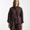 Camicia over burgundy donna Nine in the morning - 7