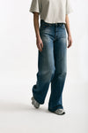 Jeans palazzo NADIA lavaggio medio donna Nine in the morning - 4