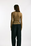 Maglia con applicazioni cammello donna Nude - 4