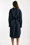 Abito over in cotone blu donna Nude - 3