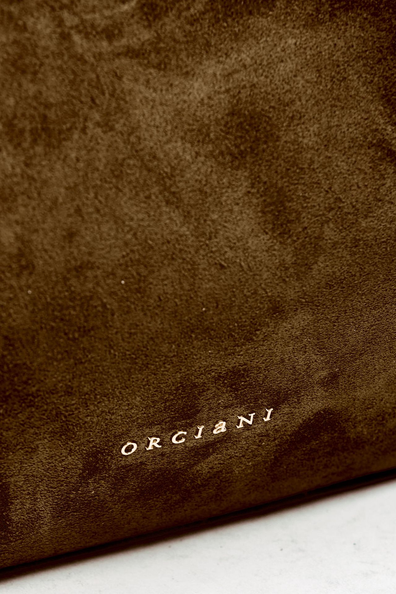 Borsa VENUS HOBO PEACH a spalla in suede donna Orciani - 5