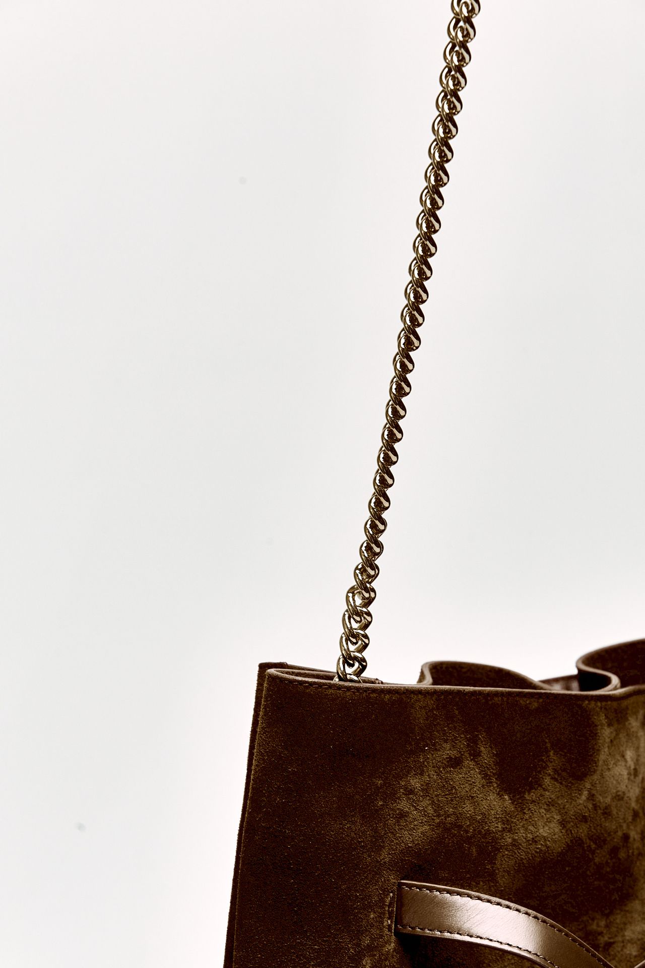 Borsa VENUS HOBO PEACH a spalla in suede donna Orciani - 6