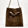 Borsa VENUS HOBO PEACH a spalla in suede donna Orciani - 7