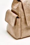 Borsa SVEVA STARCK SMALL in pelle biscotto donna Orciani - 7