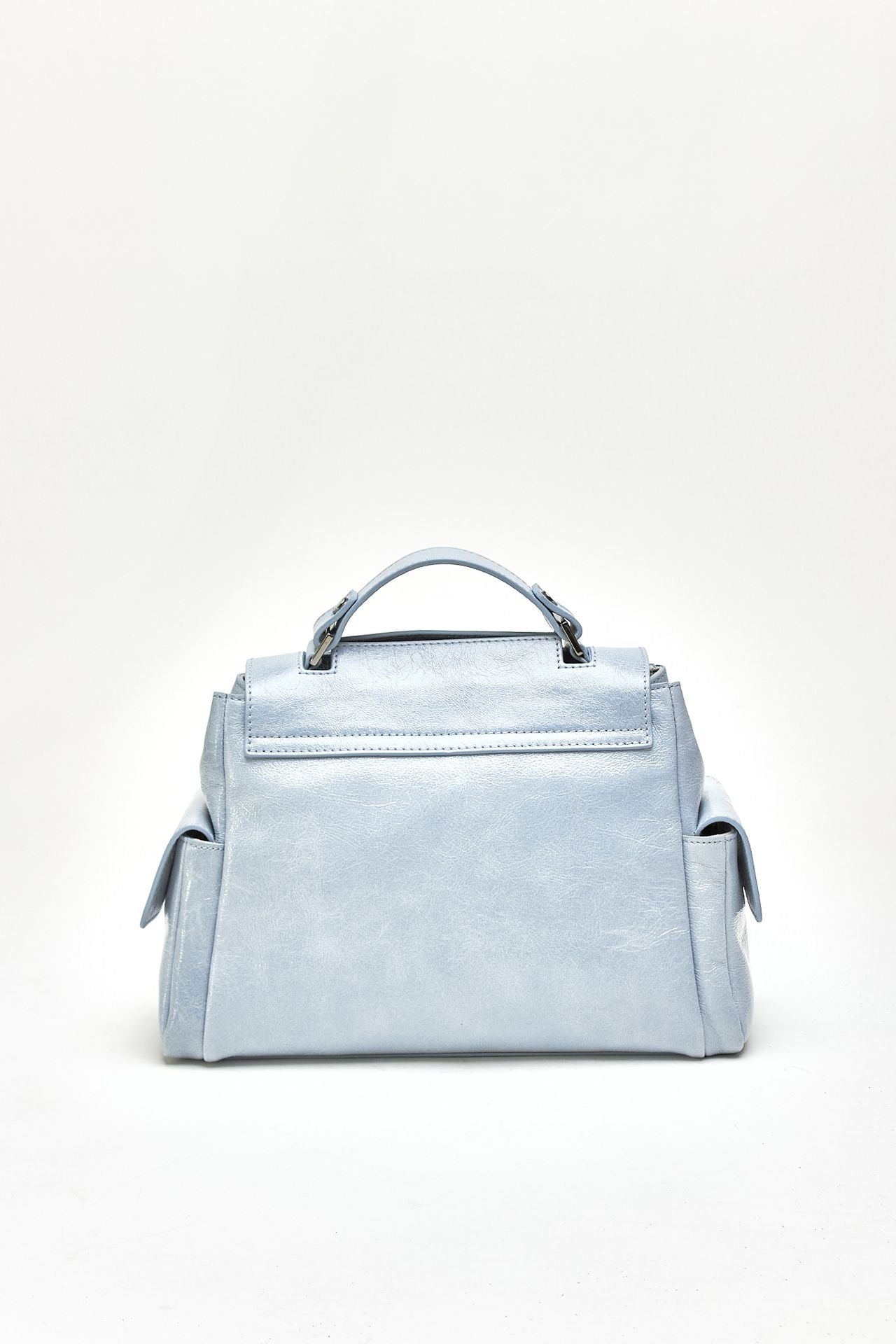 Borsa SVEVA STARCK SMALL in pelle cielo donna Orciani - 3