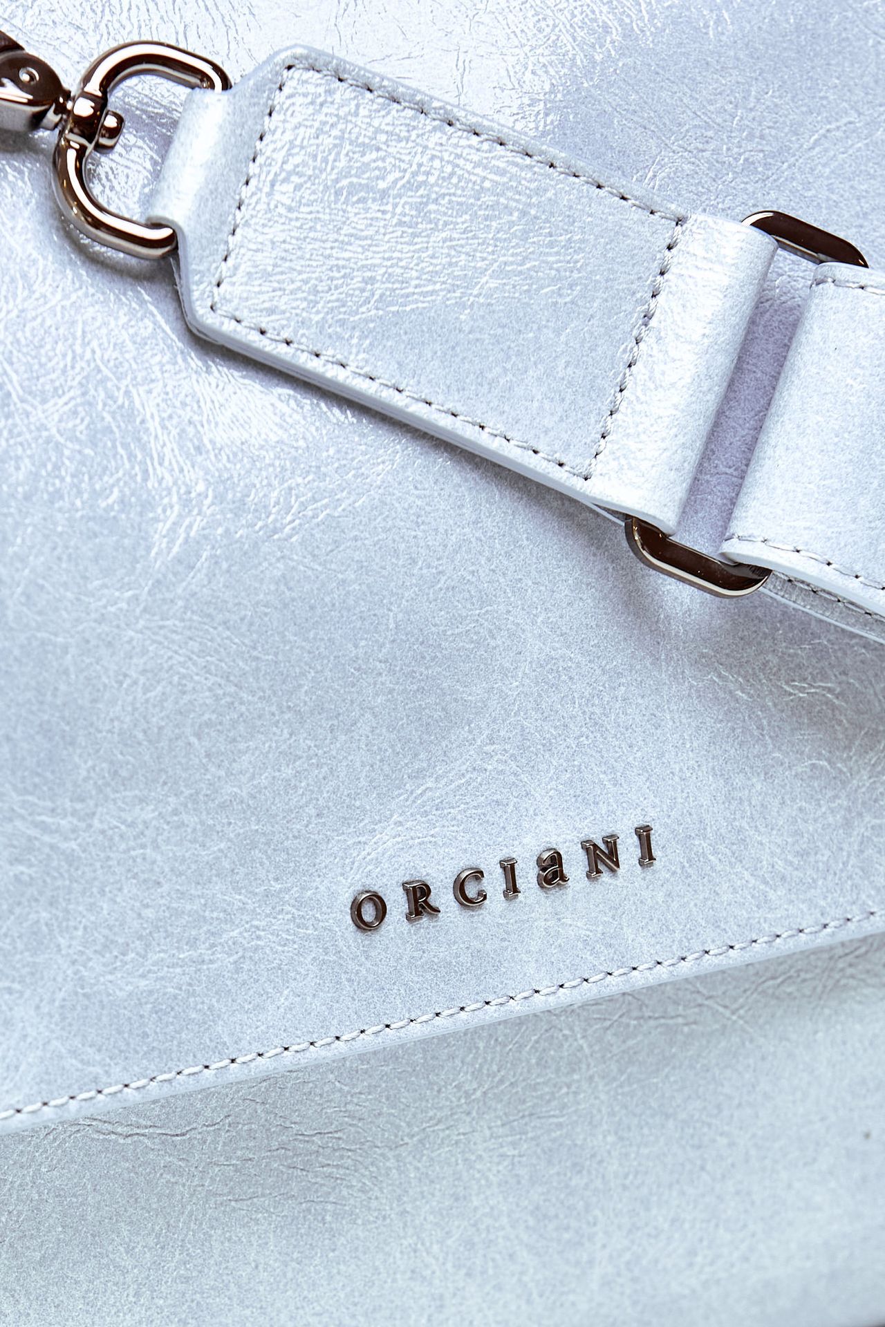 Borsa SVEVA STARCK SMALL in pelle cielo donna Orciani - 5
