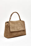Borsa SVEVA PEACH FLOWERS MIDI in suede donna Orciani - 2