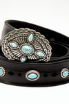 Cintura WESTERN BULL SOFT in pelle donna Orciani - 2