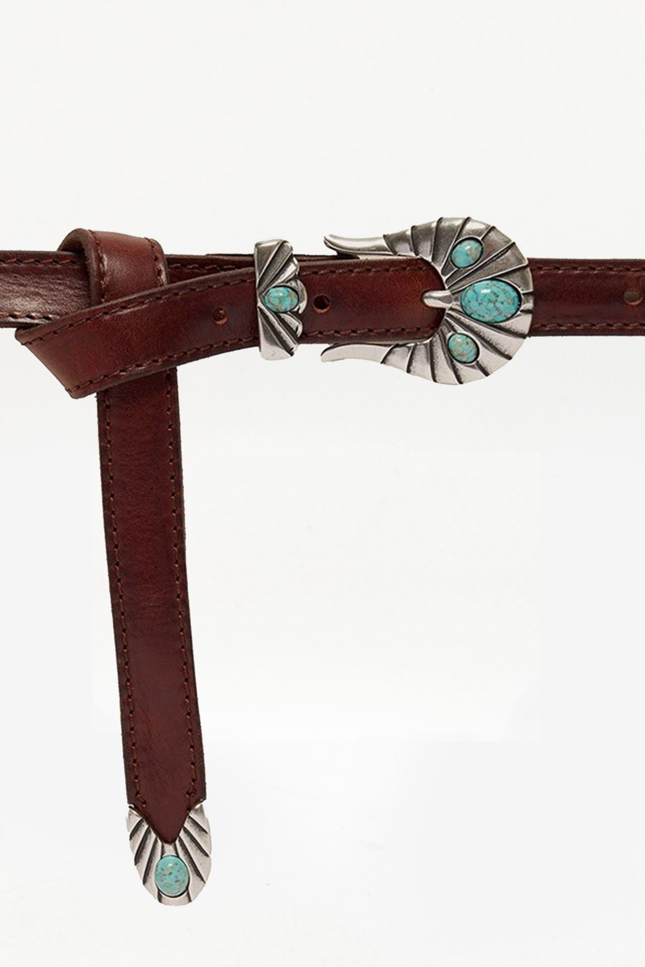 Cintura WESTERN BULL SOFT in cuoio donna Orciani - 2