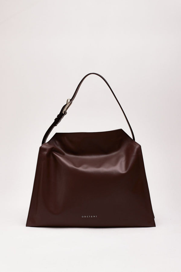 Borsa TRINITY JUNGLE a spalla in nappa donna Orciani