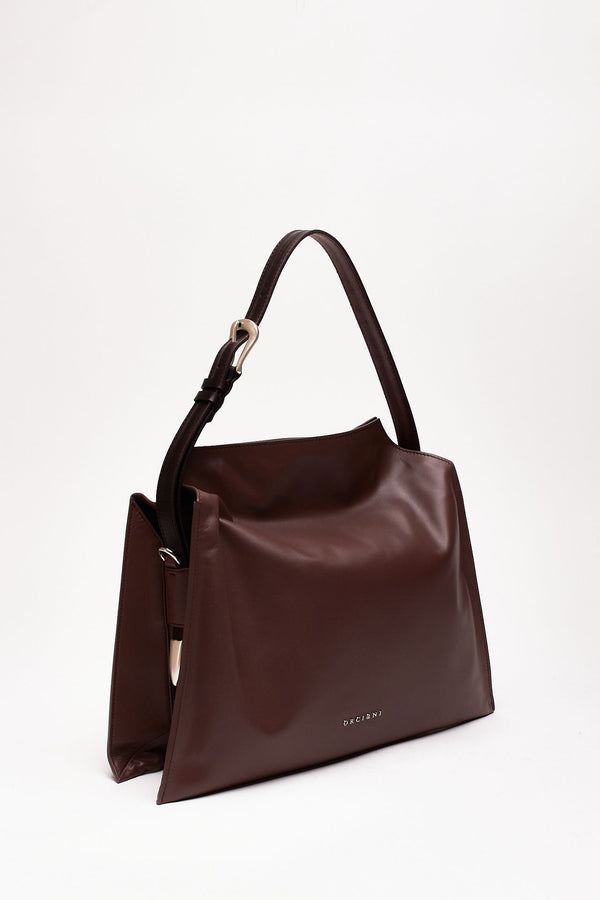 Borsa TRINITY JUNGLE a spalla in nappa donna Orciani
