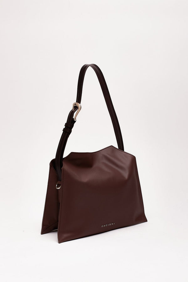 Borsa TRINITY JUNGLE small a spalla in nappa donna Orciani