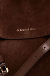 Borsa VENUS COCOA PEACH midi in suede donna Orciani - 4