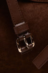 Borsa VENUS COCOA PEACH midi in suede donna Orciani - 5