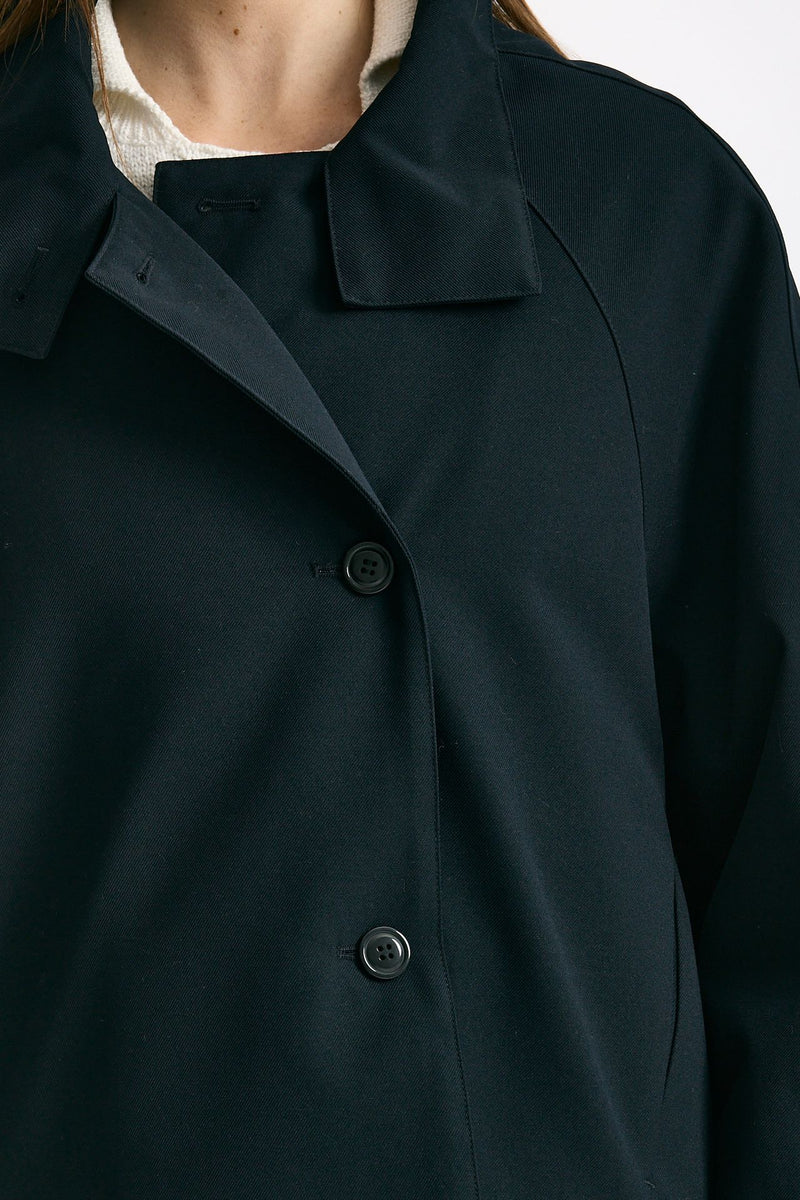 Caban corto blu/black donna Paltò - 5