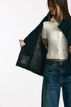 Caban corto blu/black donna Paltò - 9
