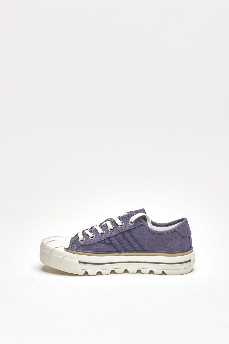 Sneakers ROYAL INTREPID in canvas blu donna Pro keds - 4