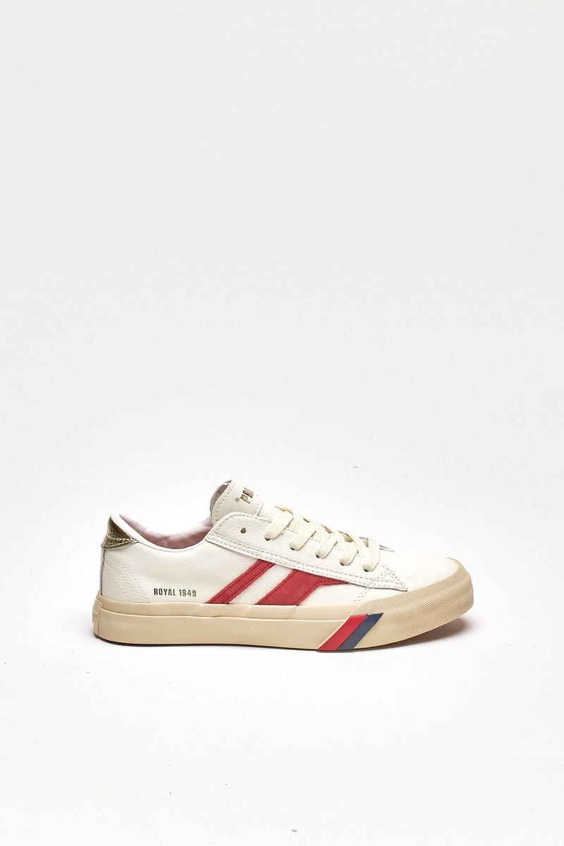 Sneakers ROYAL CLASSIC in pelle beige donna Pro keds - 1