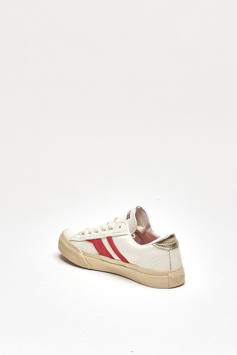 Sneakers ROYAL CLASSIC in pelle beige donna Pro keds - 3
