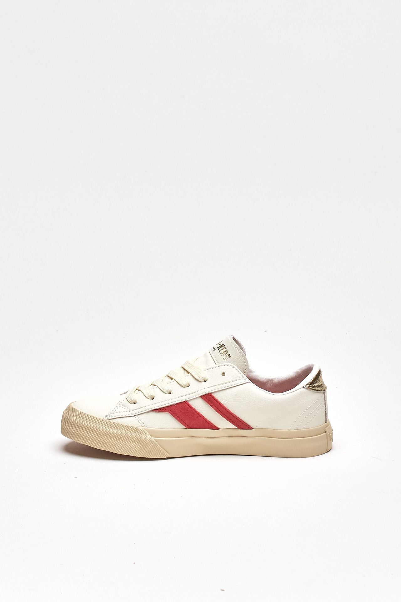 Sneakers ROYAL CLASSIC in pelle beige donna Pro keds - 4