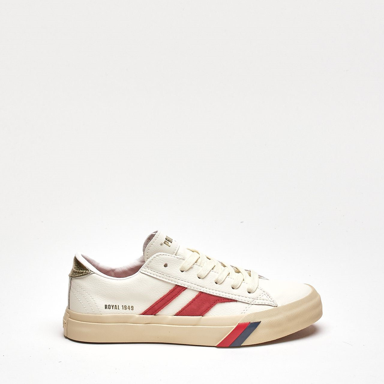 Sneakers ROYAL CLASSIC in pelle beige donna Pro keds - 8