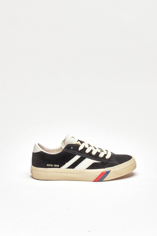 Sneakers ROYAL CLASSIC in pelle nero donna Pro keds