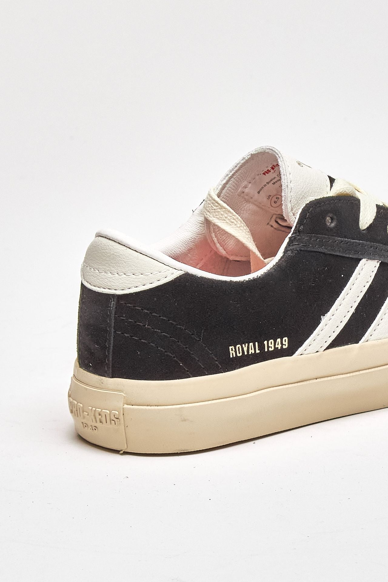 Sneakers ROYAL CLASSIC in pelle nero donna Pro keds - 7