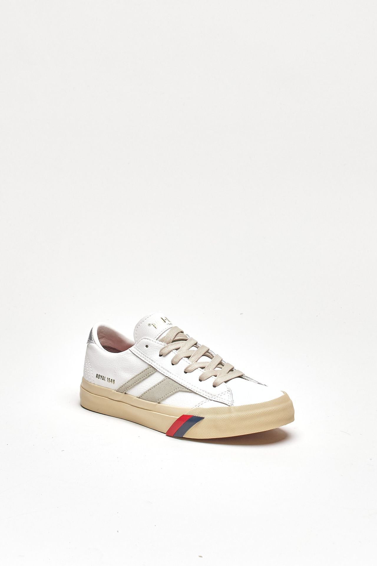 Sneakers ROYAL CLASSIC in pelle bianco donna Pro keds - 2