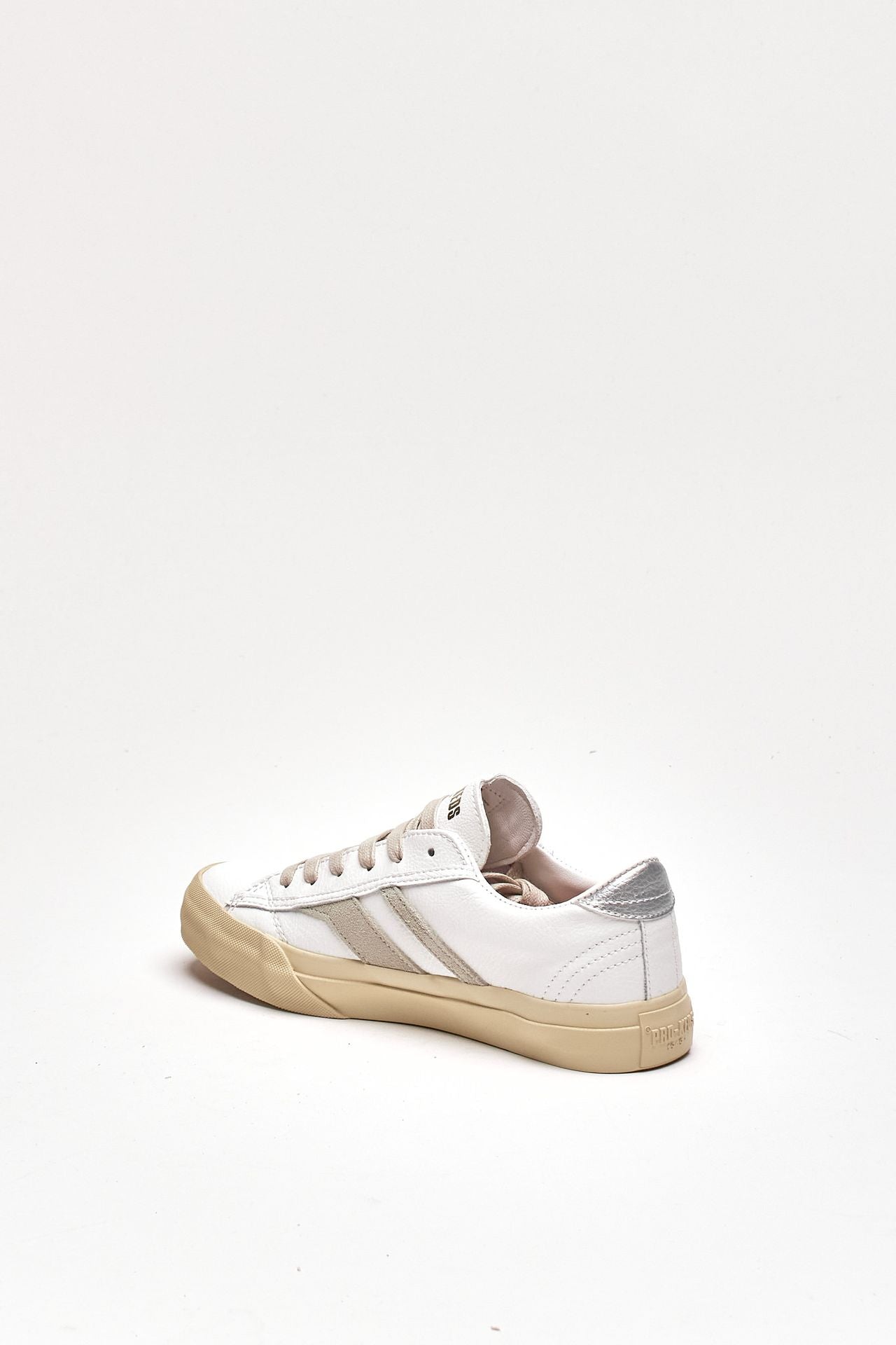 Sneakers ROYAL CLASSIC in pelle bianco donna Pro keds - 3