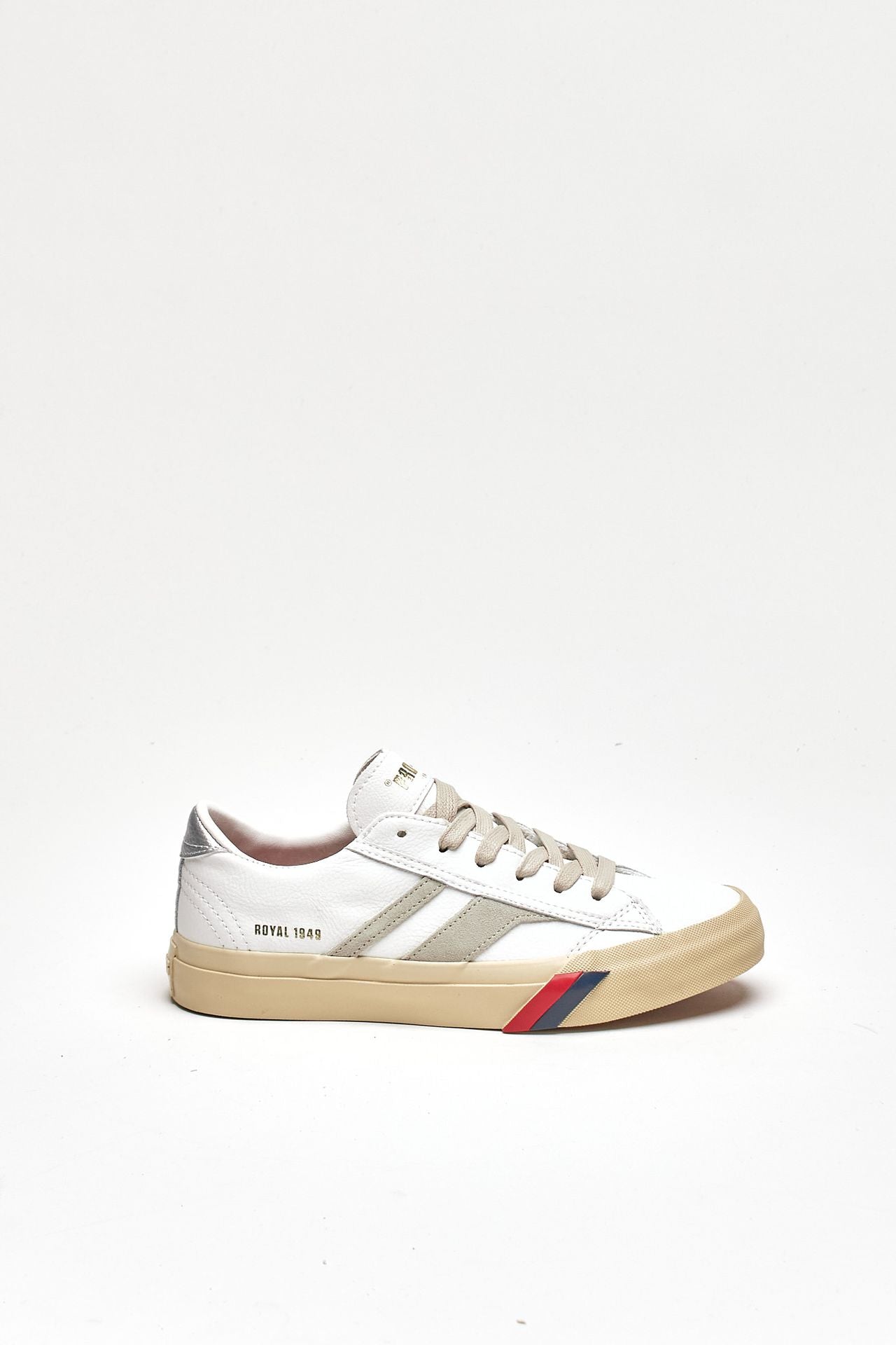 Sneakers ROYAL CLASSIC in pelle bianco donna Pro keds - 1